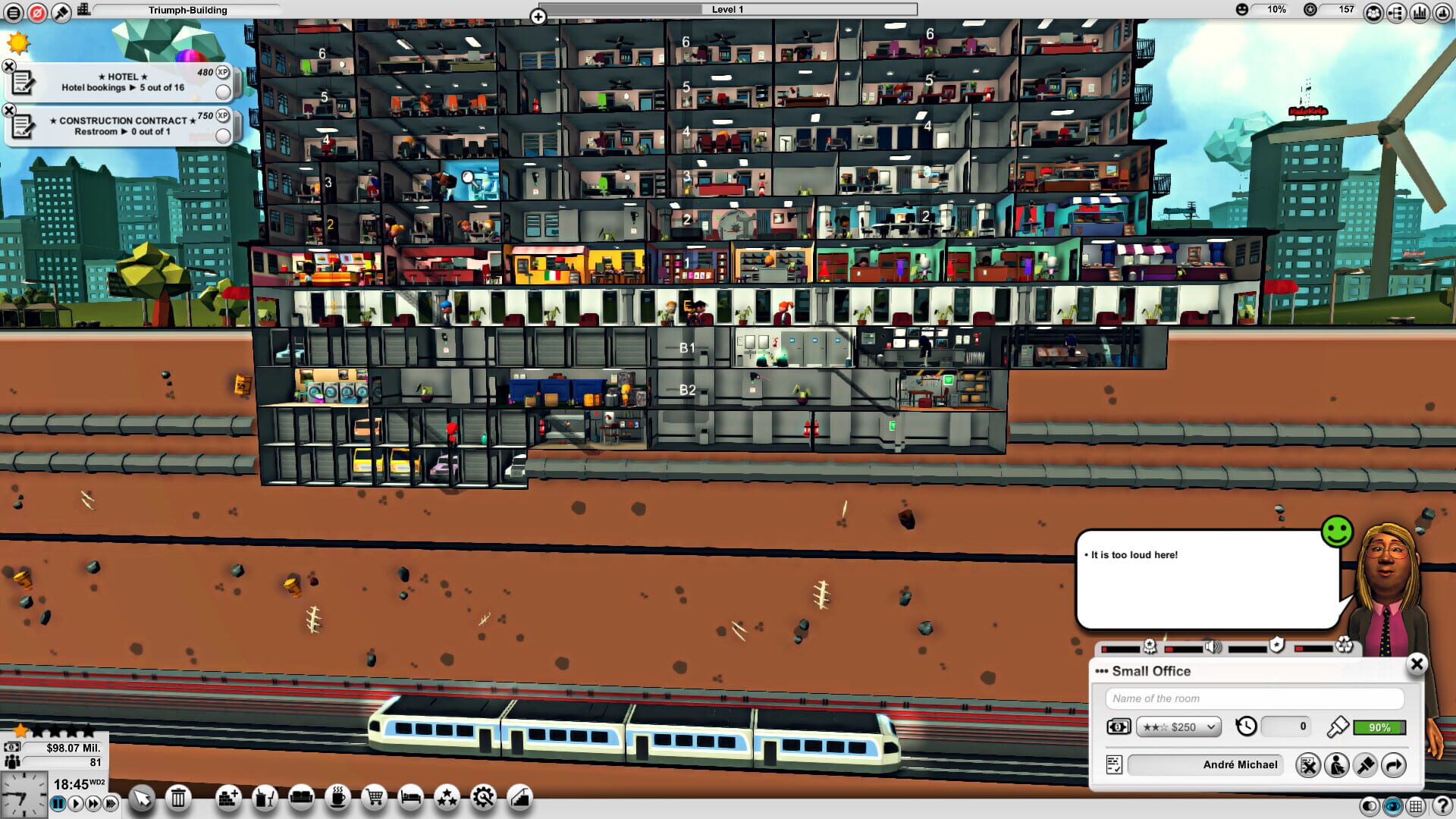 Screenshot for Mad Tower Tycoon