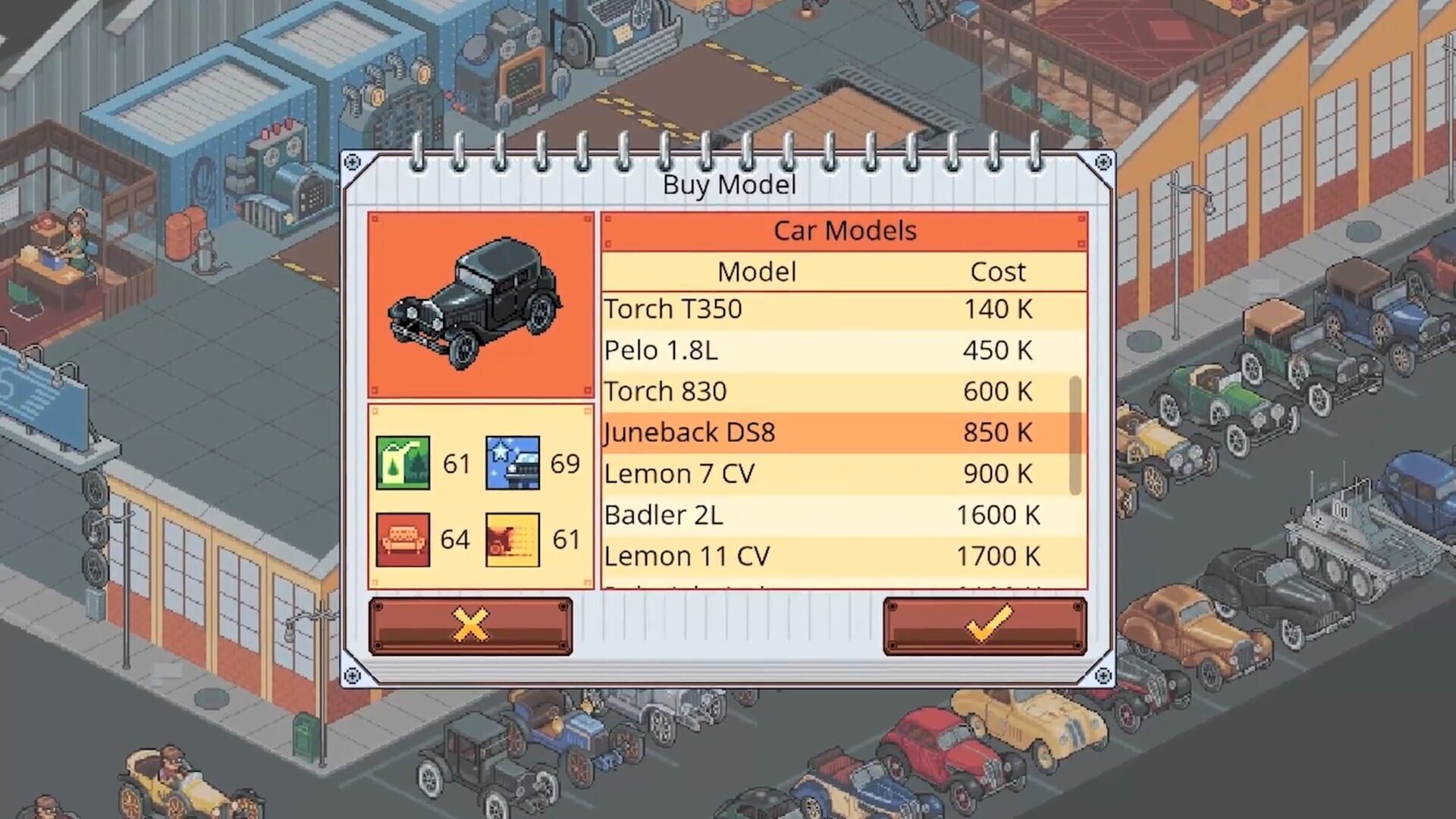 Screenshot for Epic Car Factory
