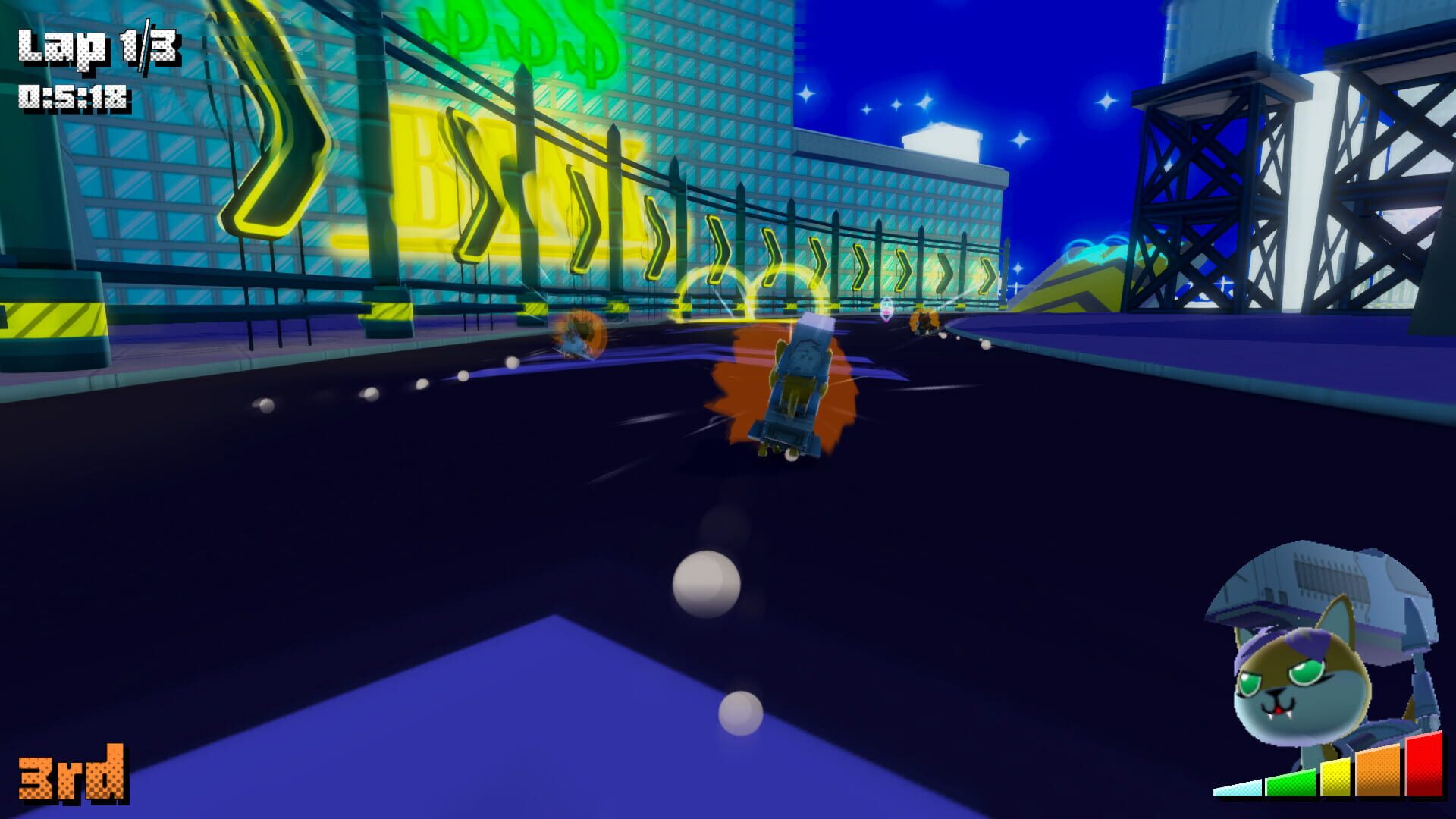 Screenshot for Supersonic Tank Cats