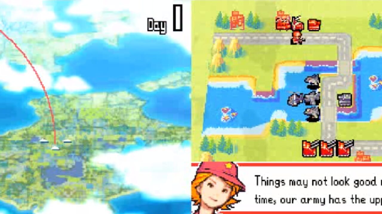 Screenshot for Advance Wars: Dual Strike