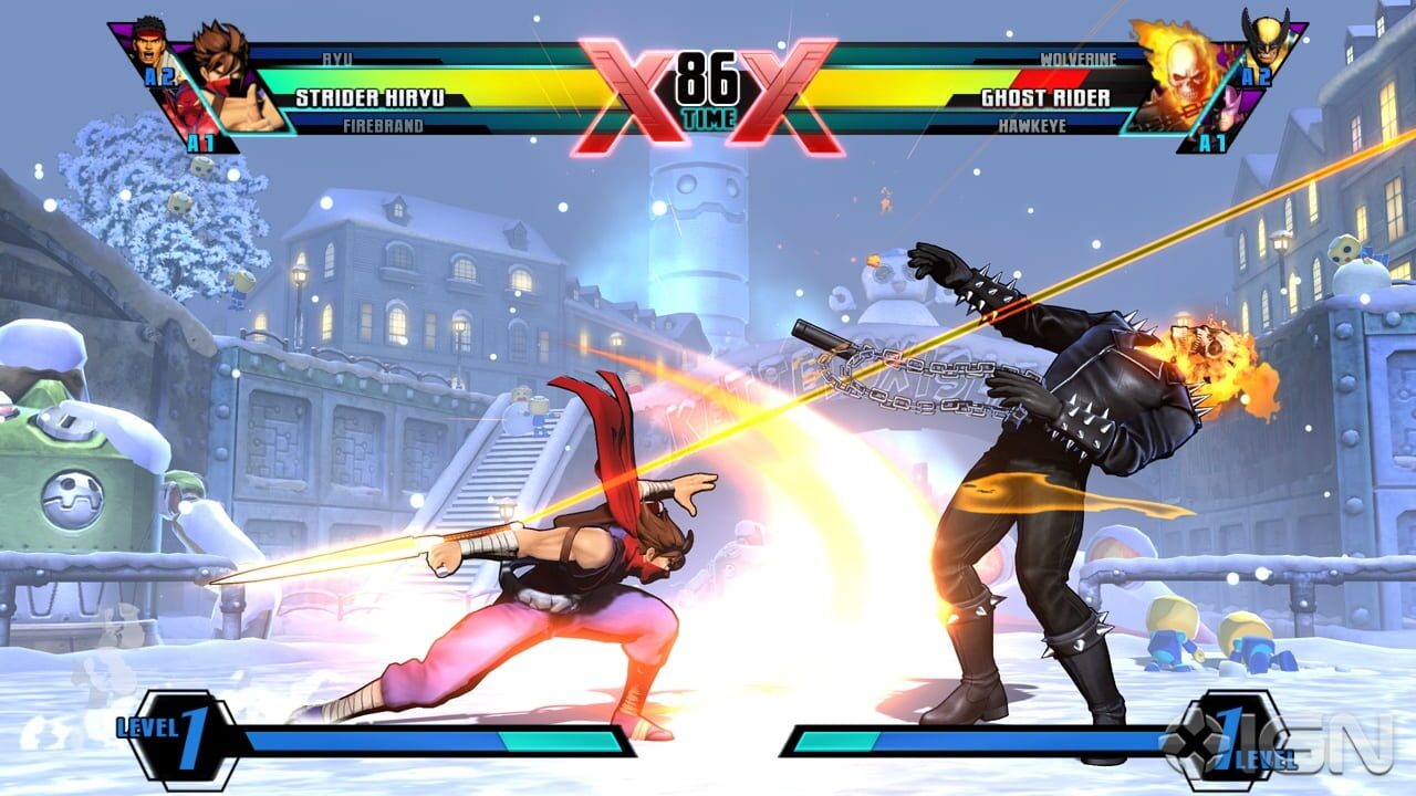 Screenshot for Ultimate Marvel vs. Capcom 3