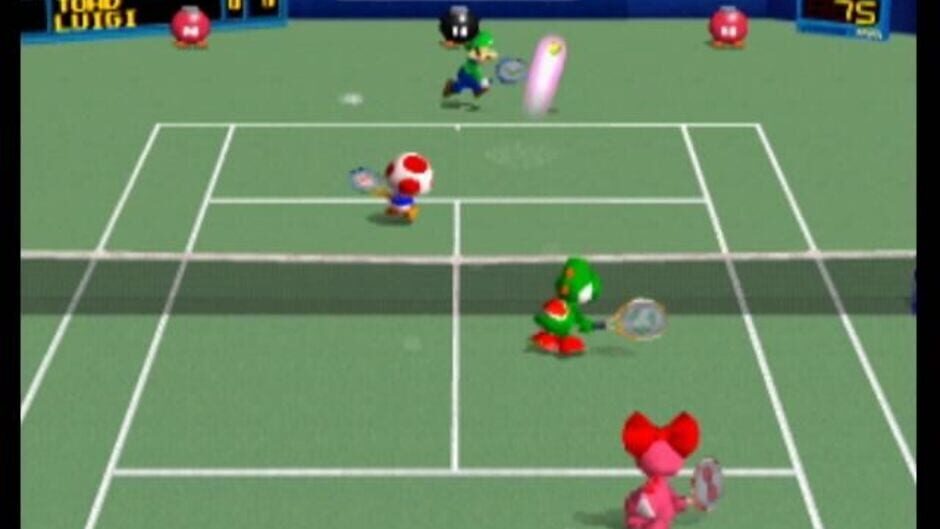 Screenshot for Mario Tennis