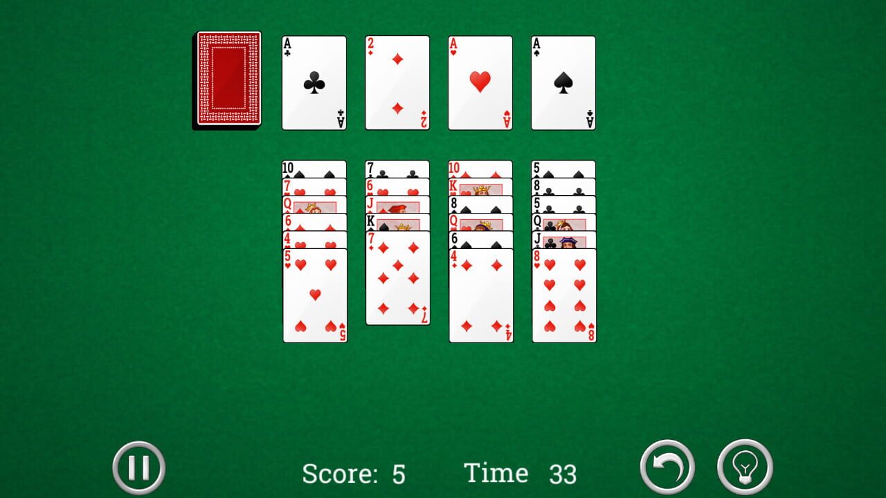 Screenshot for Interplay Solitaire