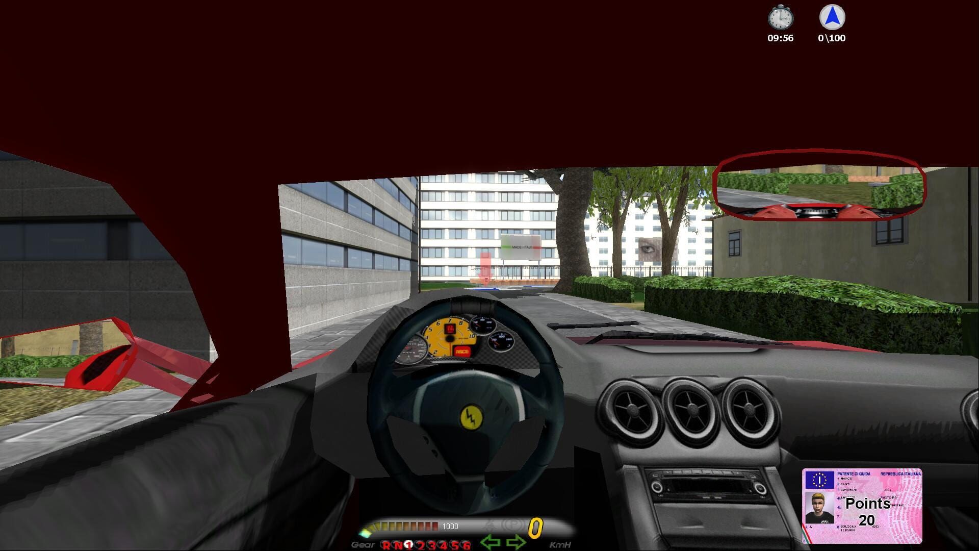 Screenshot for Safety Driving Simulator: Car