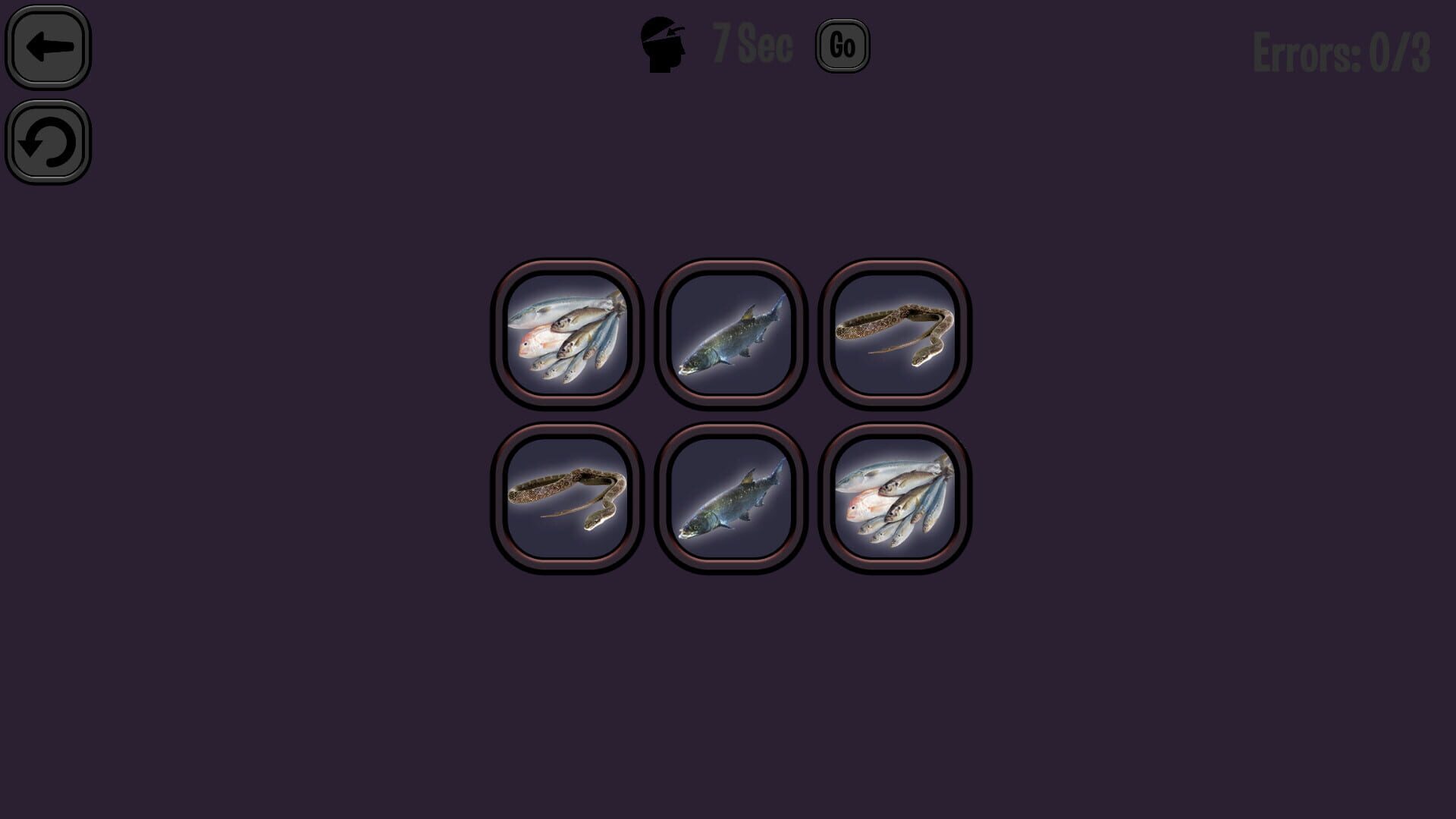Screenshot for Animals Memory: Underwater Kingdom