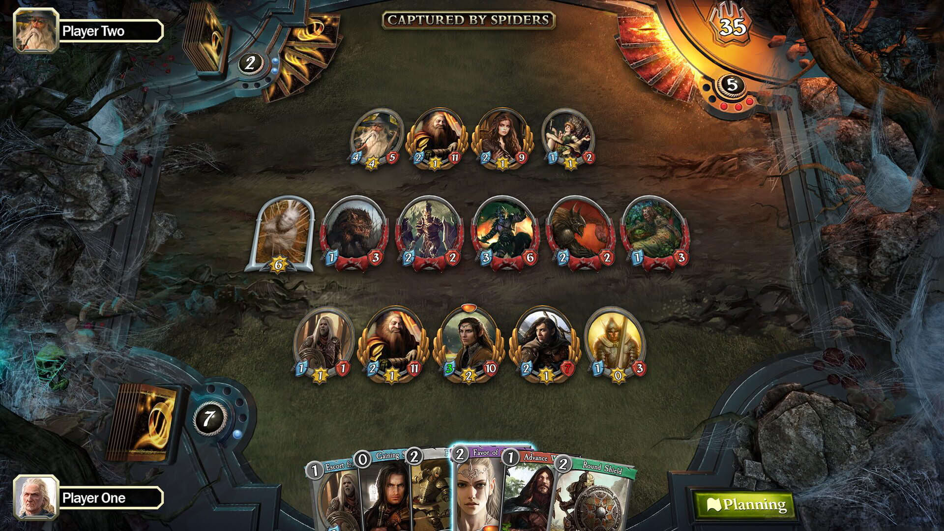 Screenshot for The Lord of the Rings: Adventure Card Game