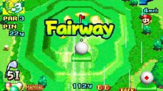 Screenshot for Mario Golf: Advance Tour