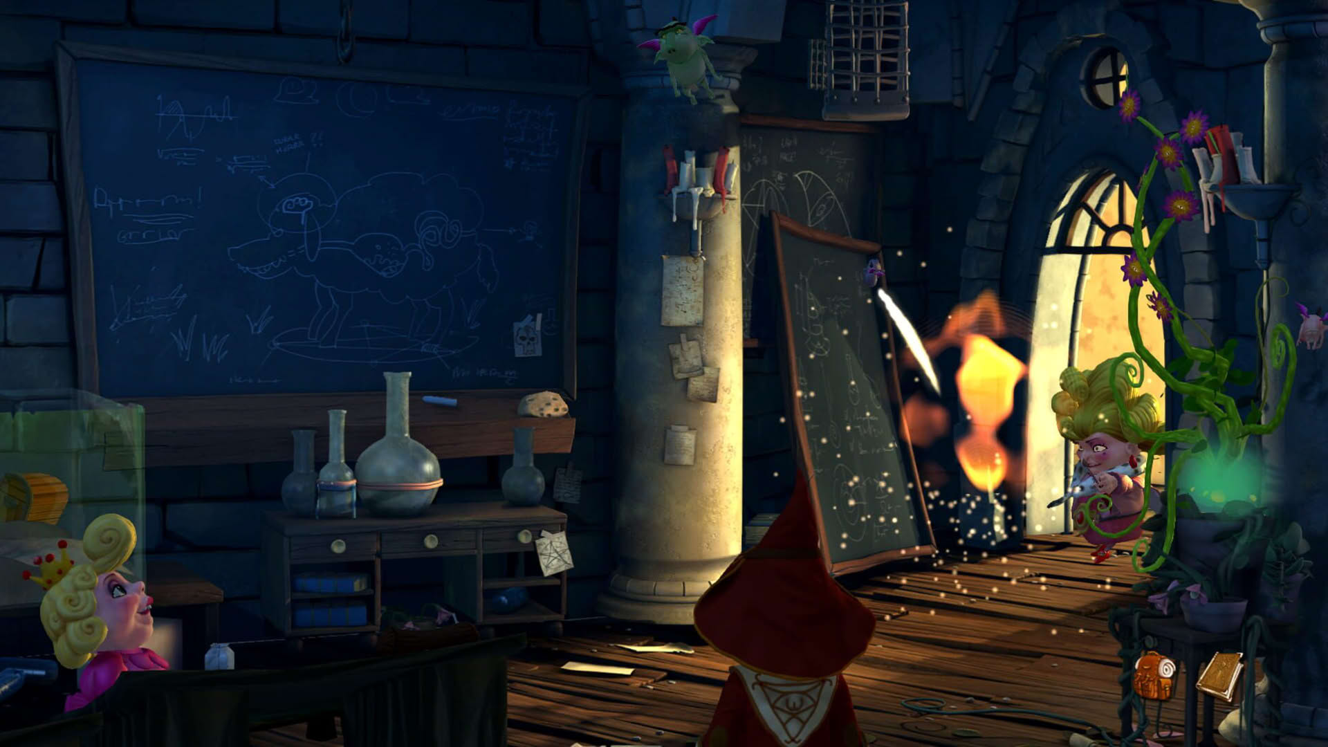 Screenshot for The Book of Unwritten Tales 2
