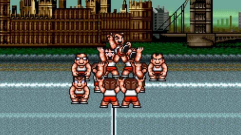 Screenshot for Kunio's Dodgeball Time, C'mon Guys!
