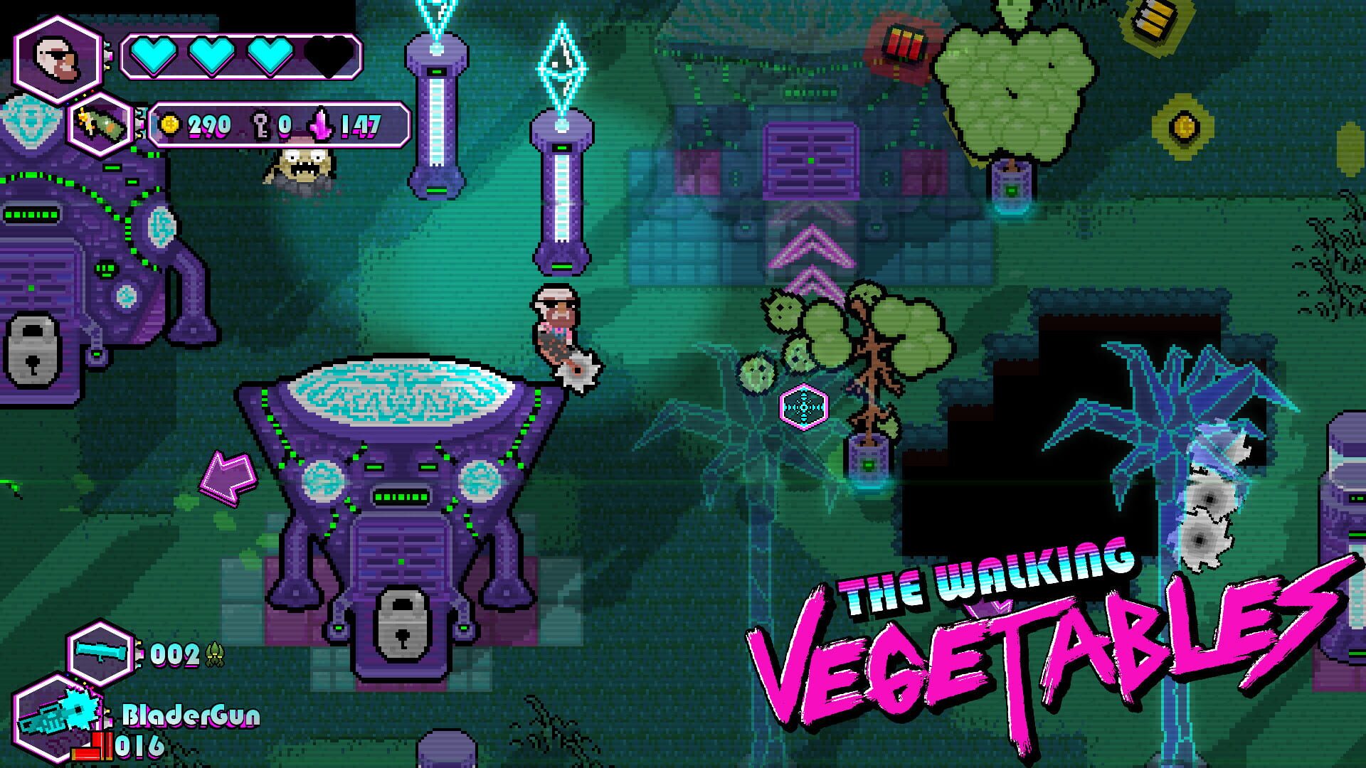 Screenshot for The Walking Vegetables