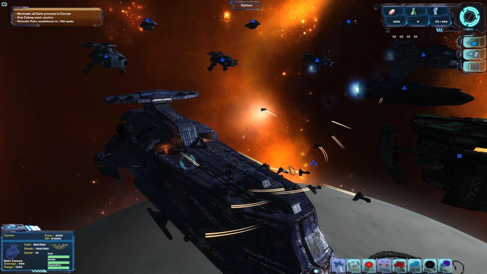 Screenshot for Gemini Wars