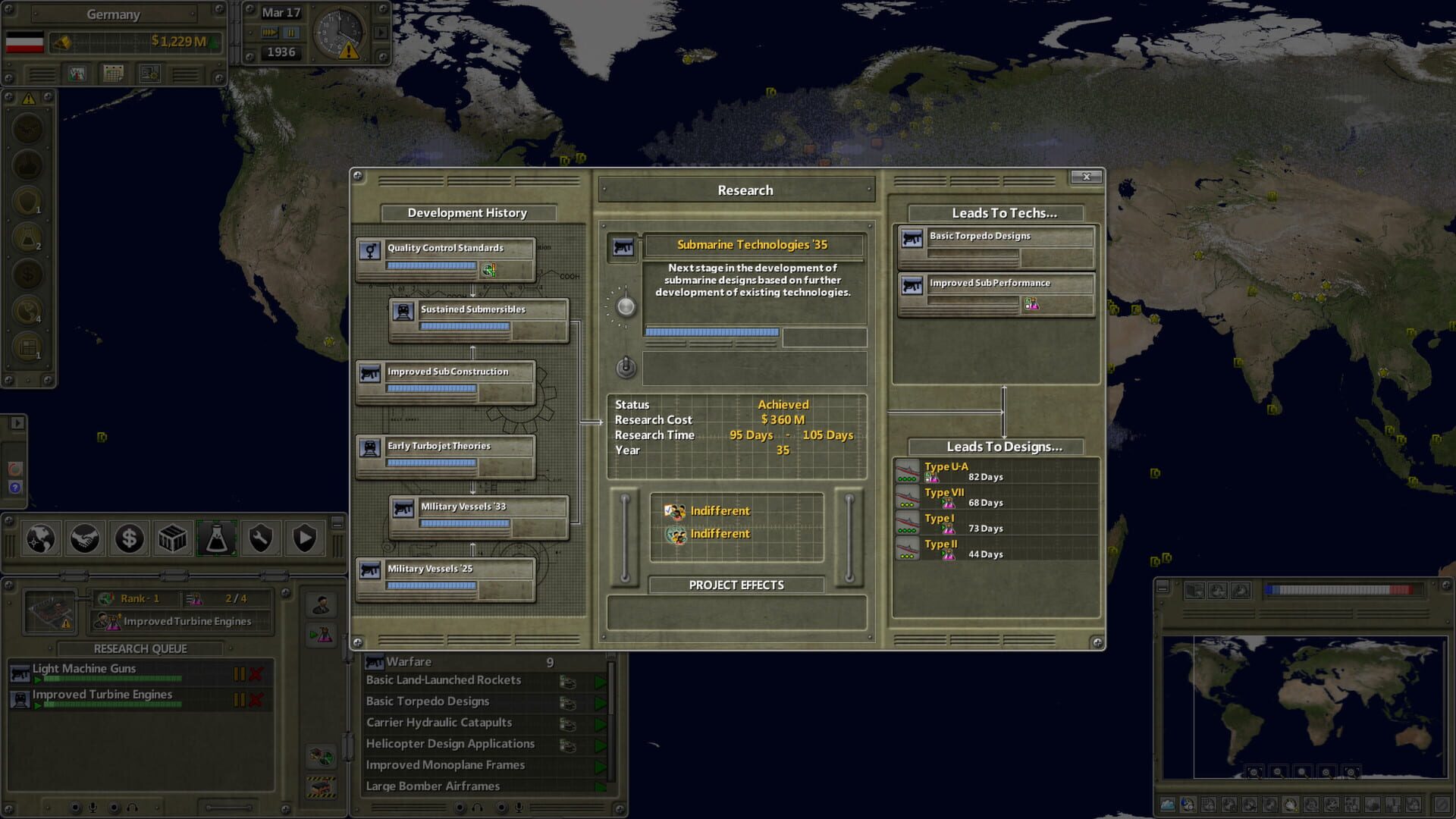 Screenshot for Supreme Ruler 1936