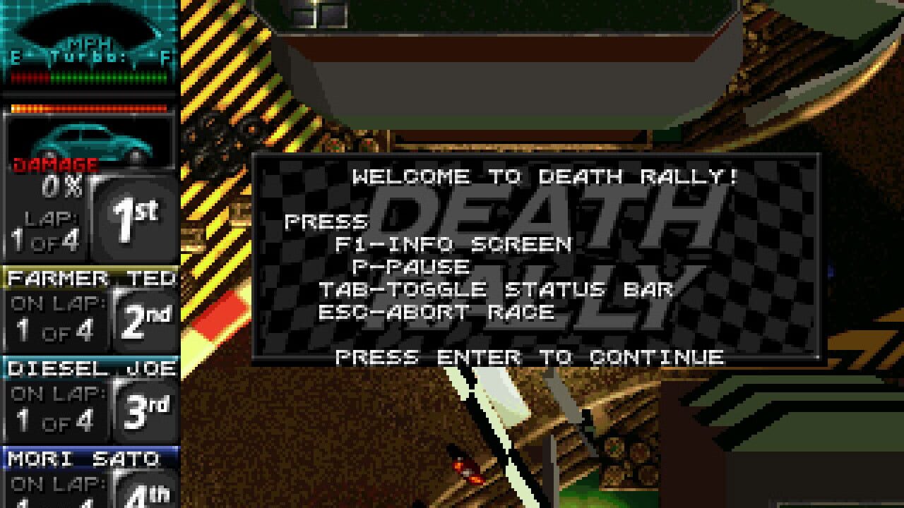 Screenshot for Death Rally