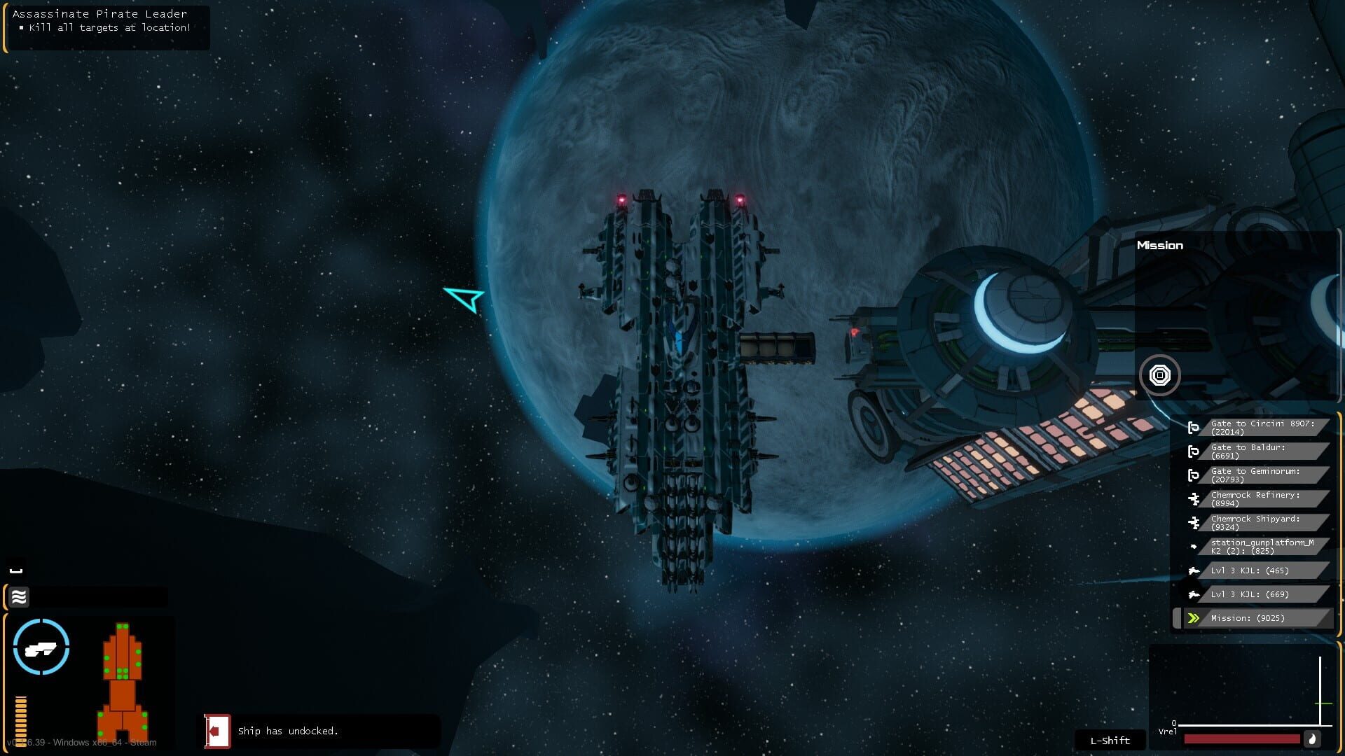 Screenshot for Landinar: Into the Void