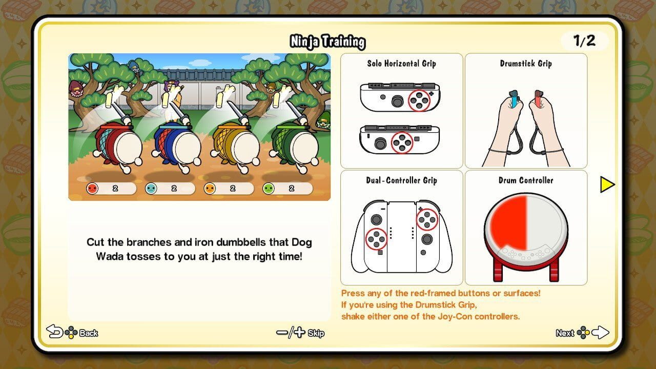Screenshot for Taiko no Tatsujin: Drum 'n' Fun!