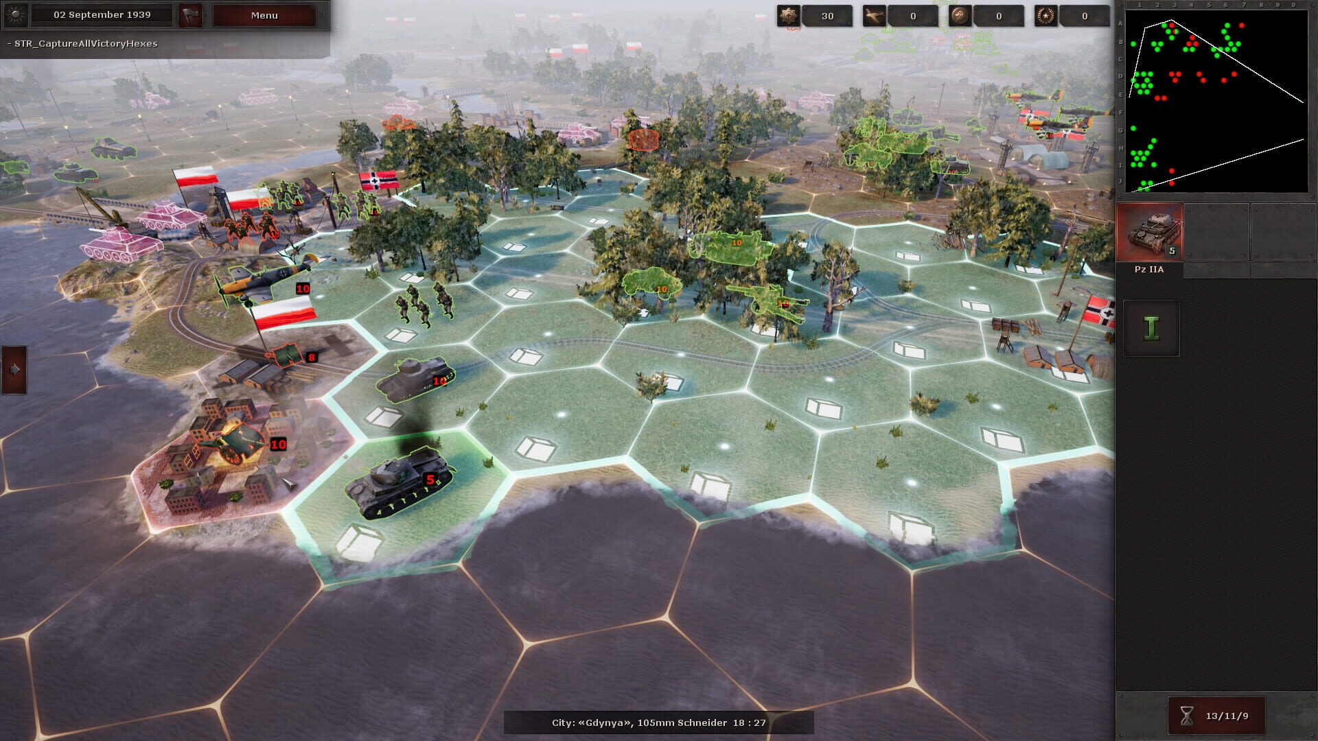 Screenshot for Panzer Strategy