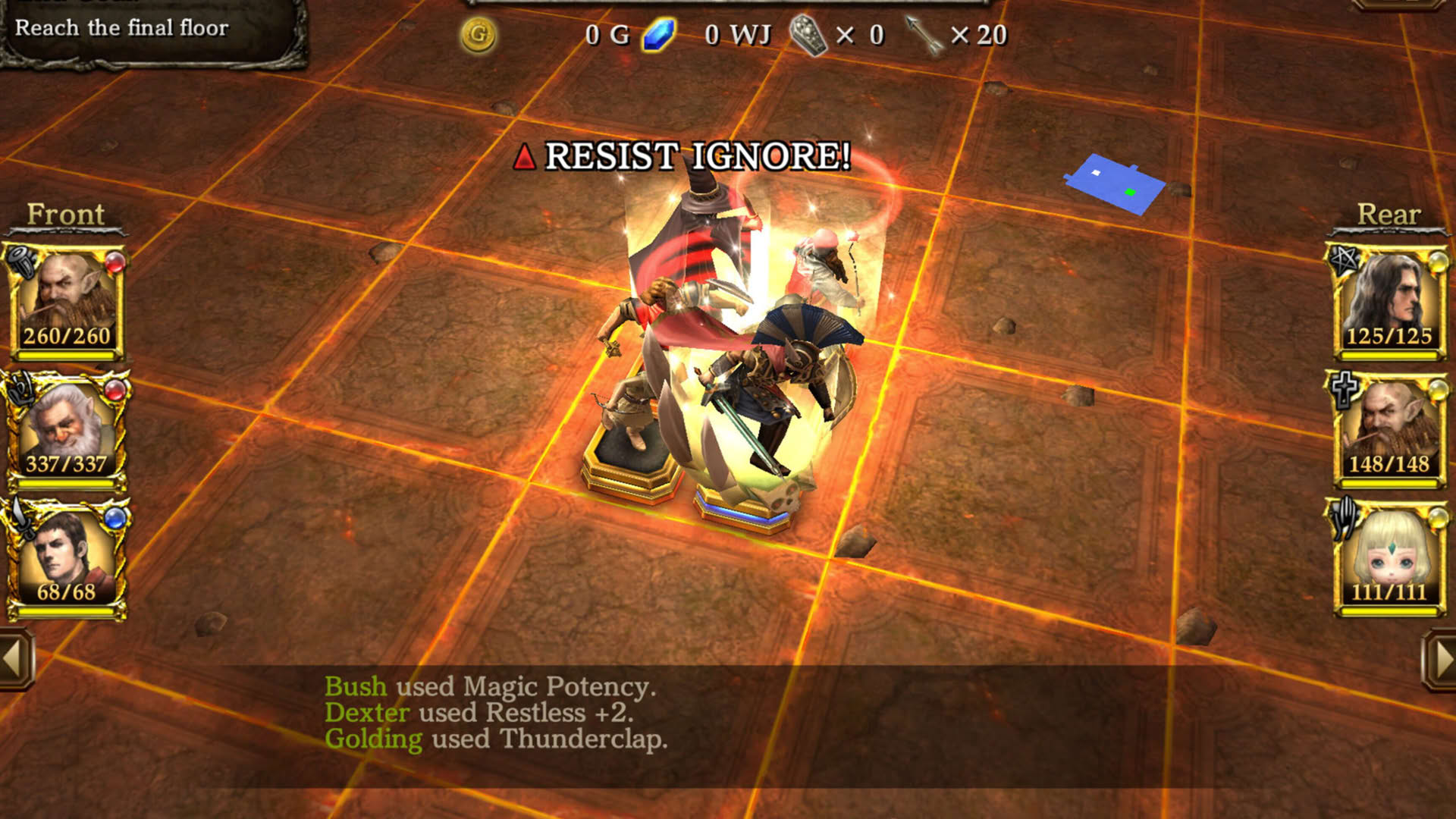 Screenshot for Wizrogue: Labyrinth of Wizardry