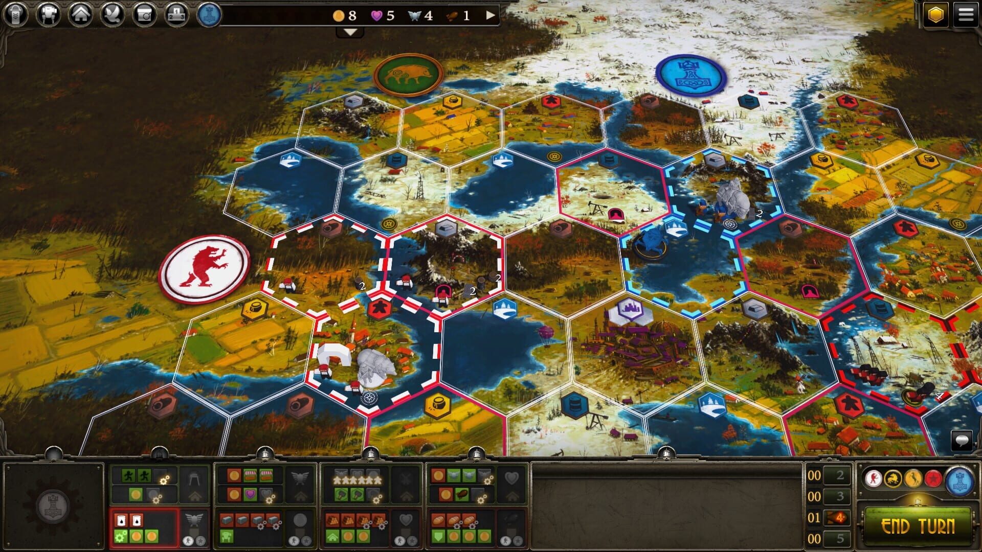 Screenshot for Scythe: Digital Edition