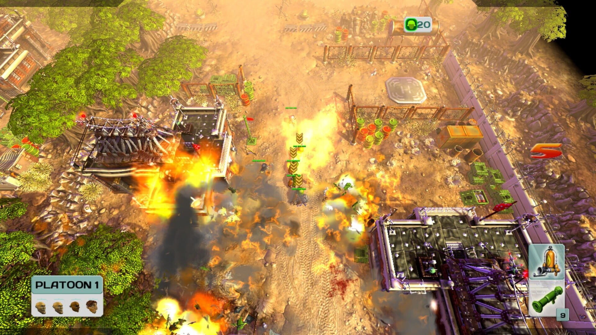 Screenshot for Cannon Fodder 3