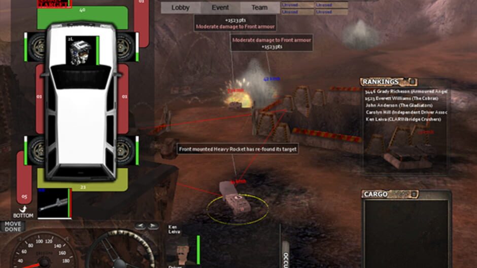 Screenshot for Darkwind: War on Wheels