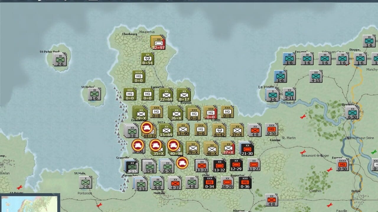 Screenshot for Gary Grigsby's War in the West