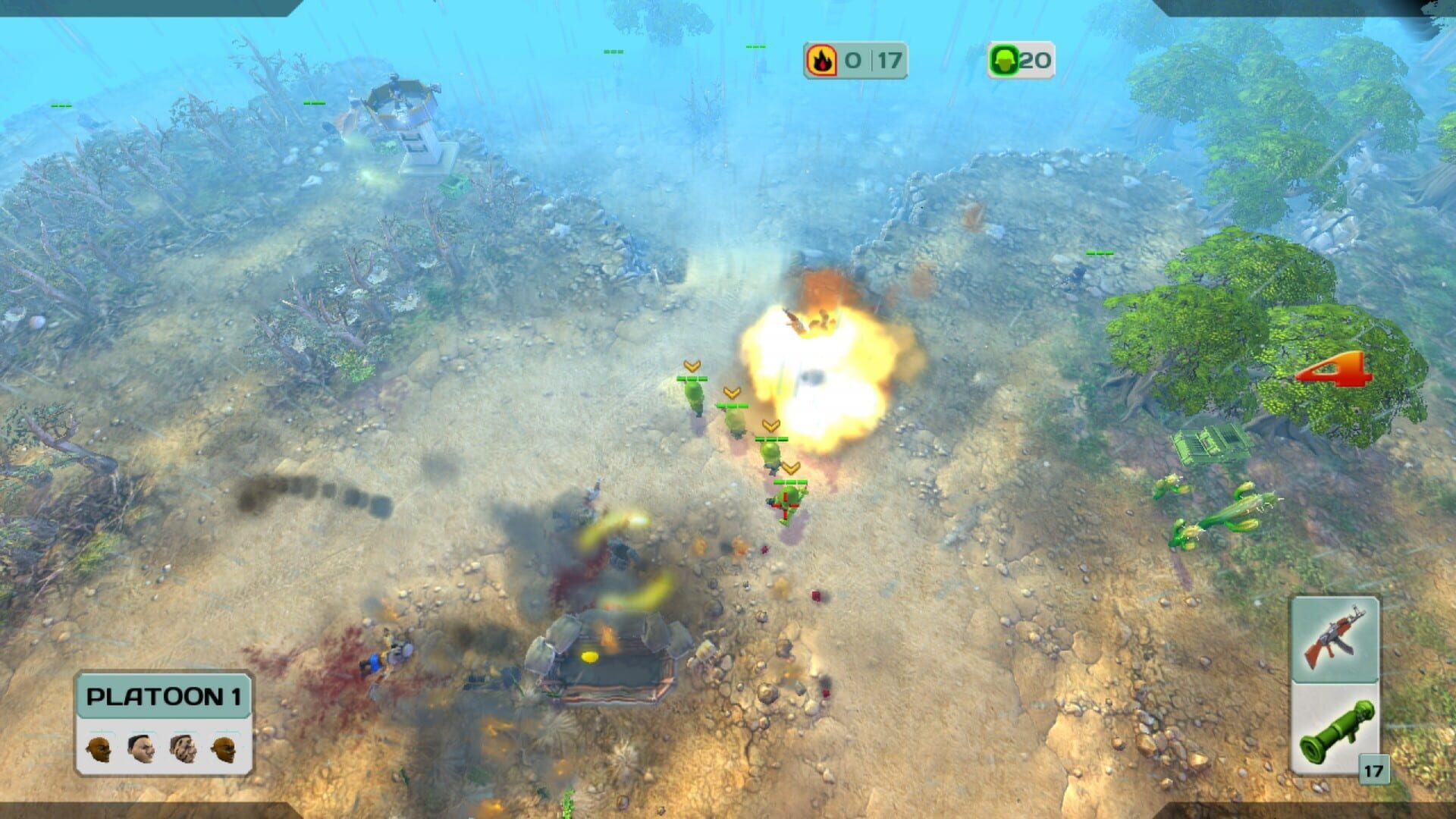 Screenshot for Cannon Fodder 3