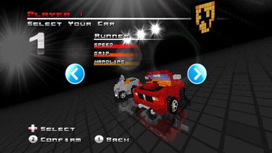 Screenshot for 3D Pixel Racing