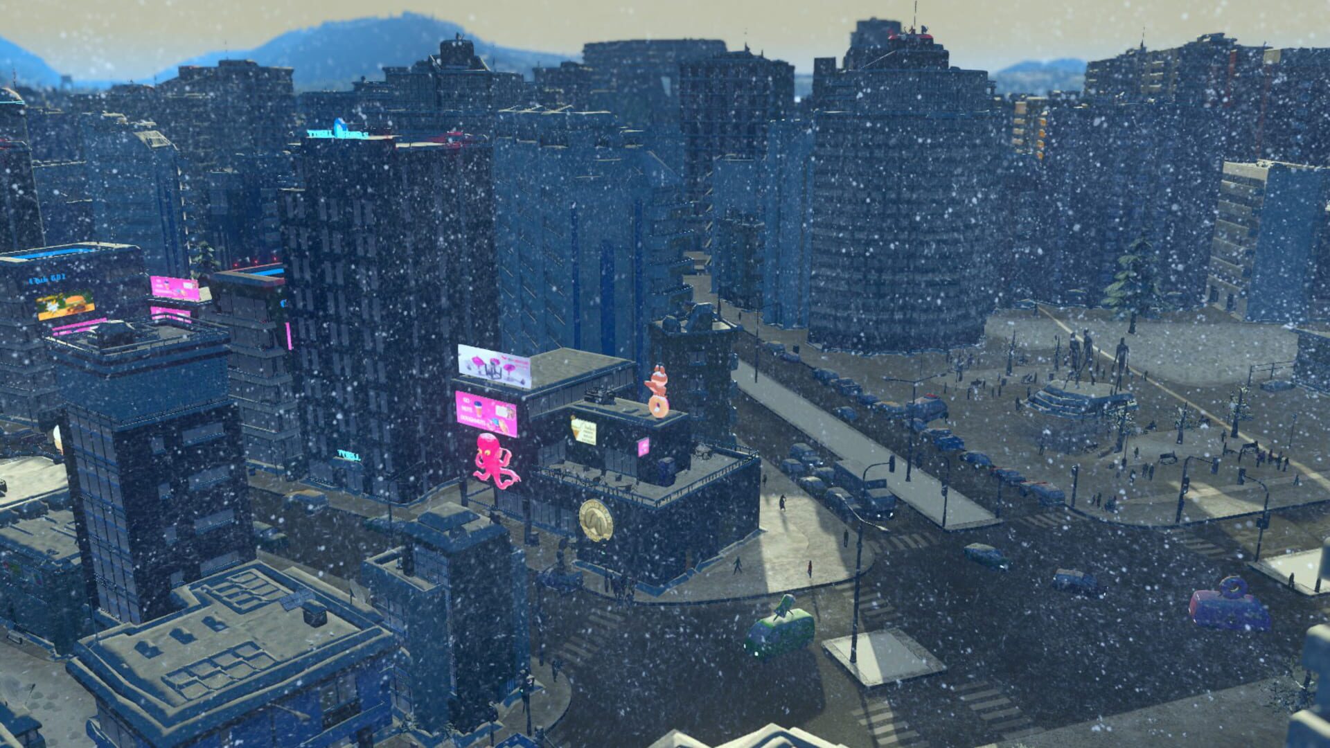 Screenshot for Cities: Skylines - Snowfall