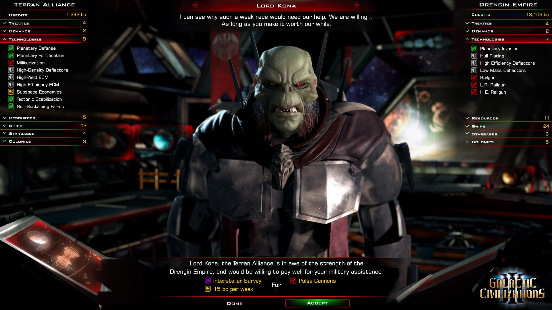Screenshot for Galactic Civilizations III