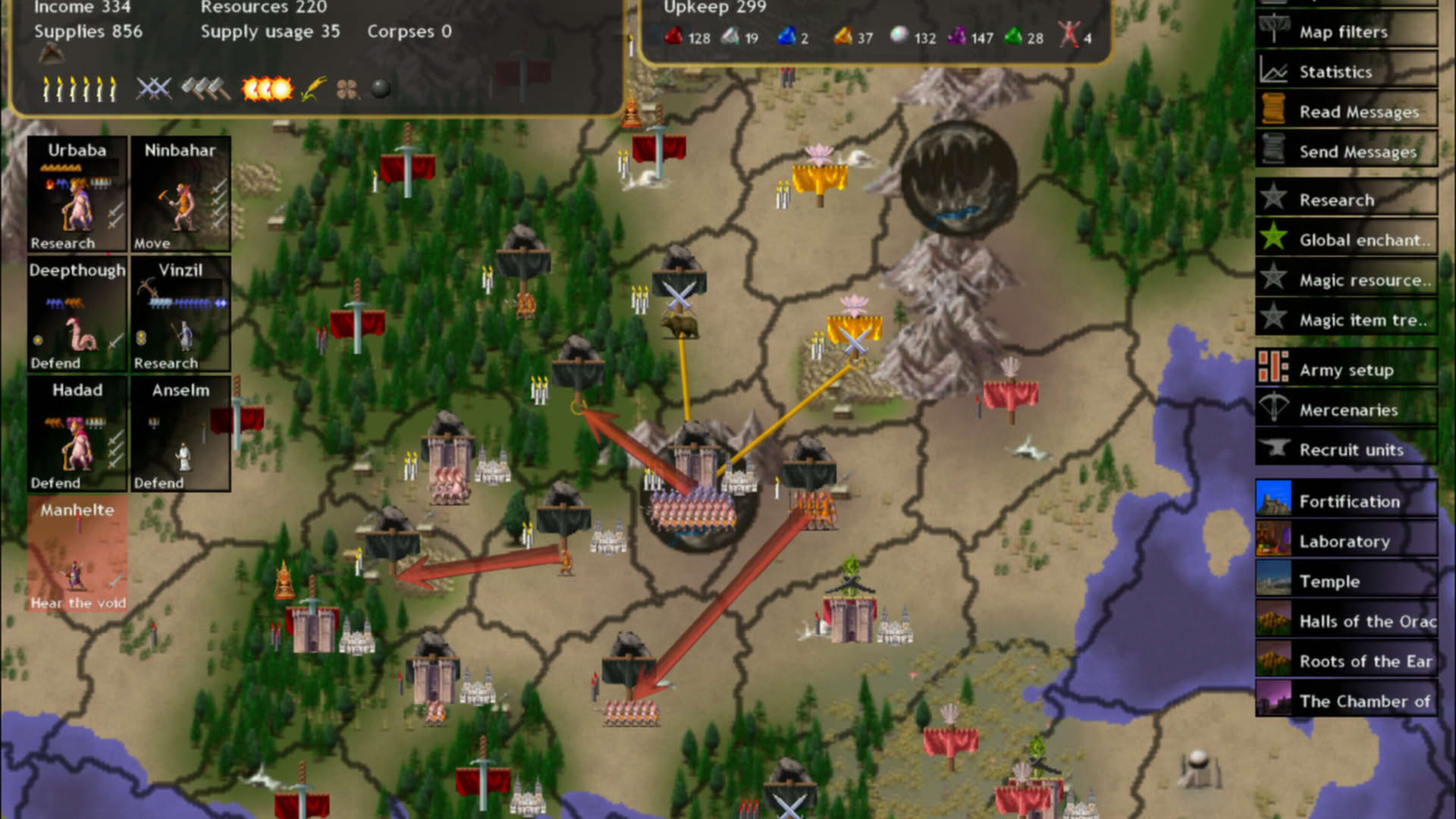 Screenshot for Dominions 4: Thrones of Ascension