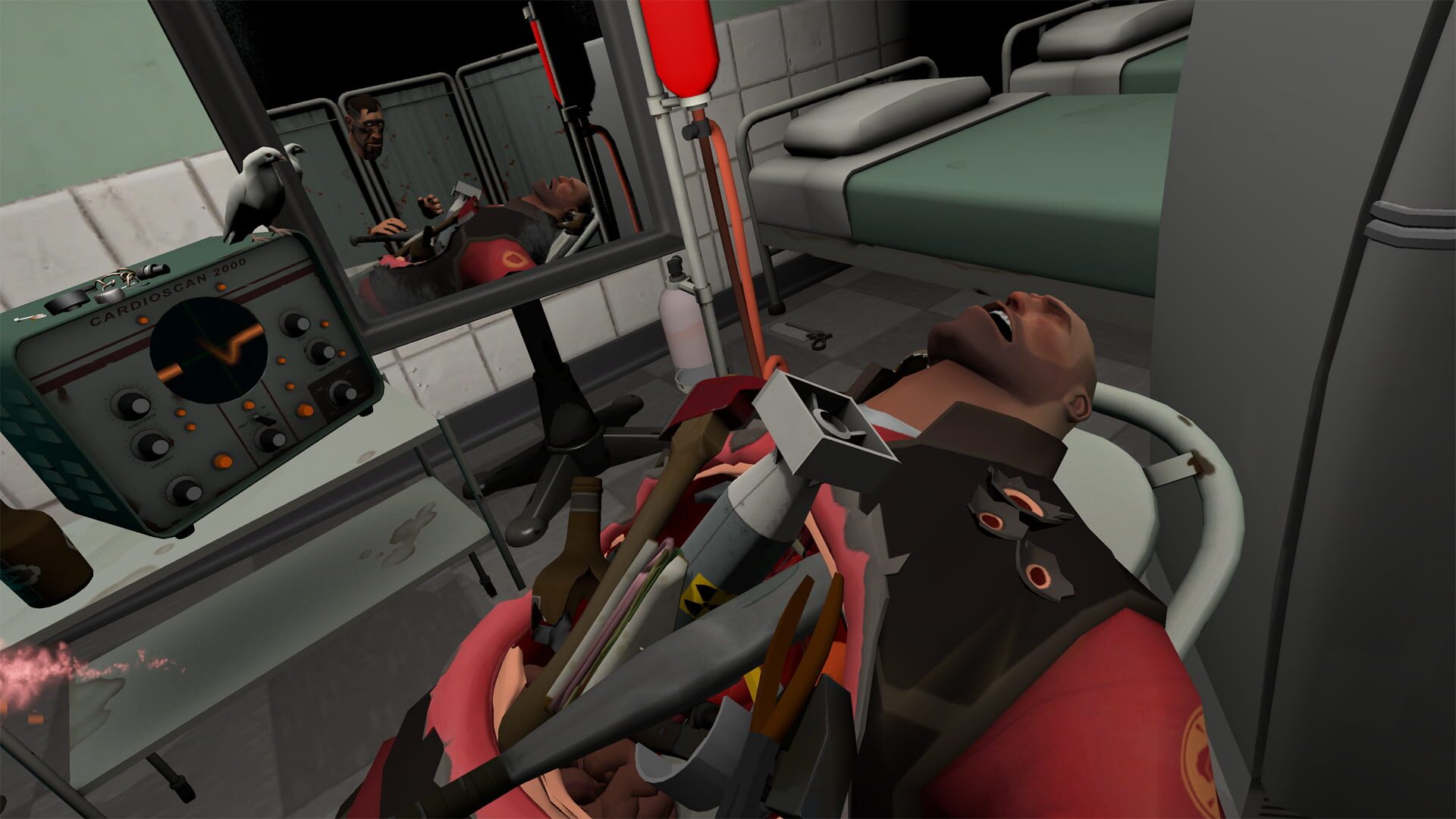 Screenshot for Surgeon Simulator VR: Meet the Medic
