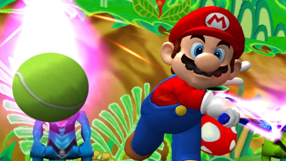 Screenshot for Mario Power Tennis