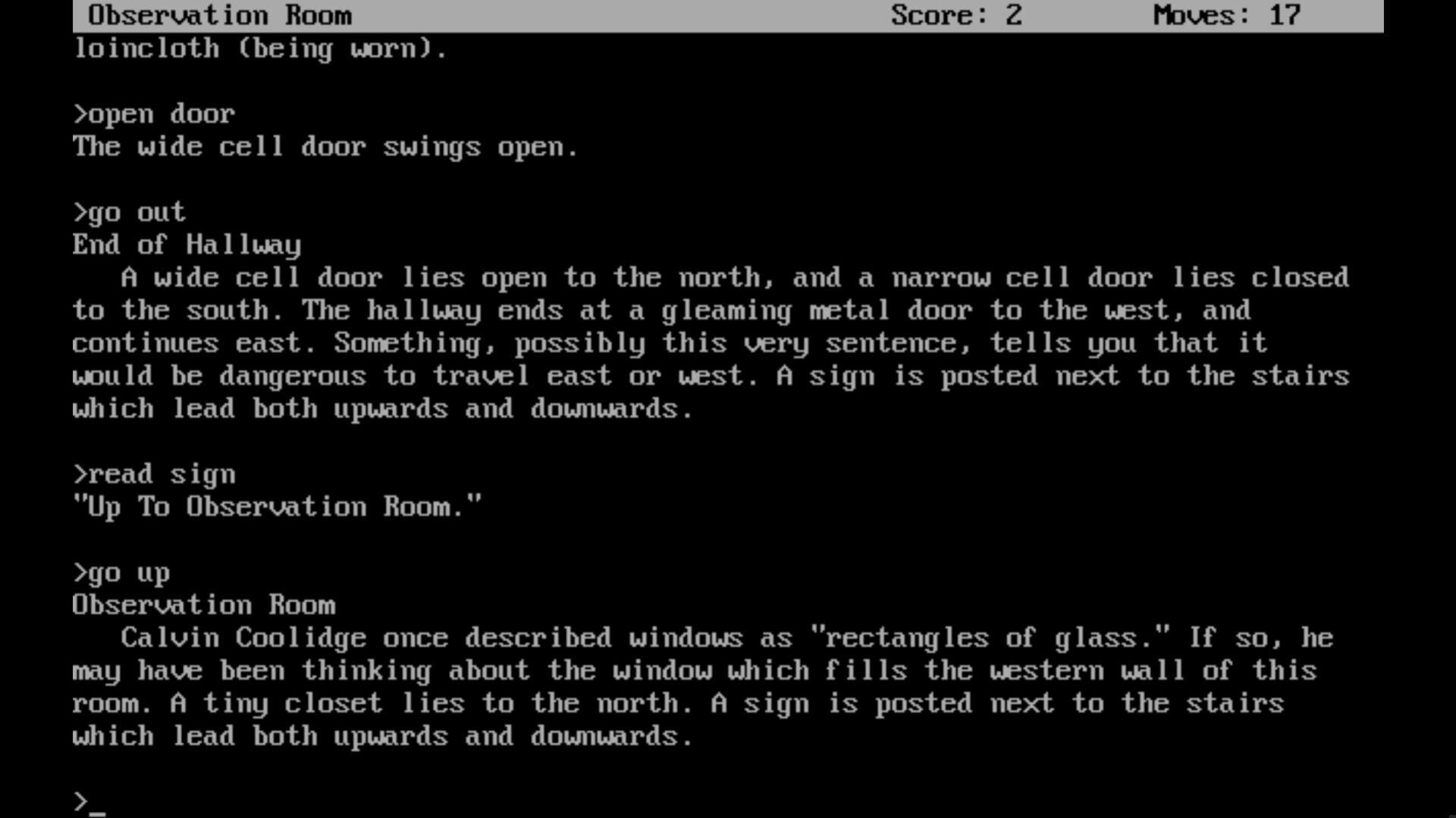 Screenshot for Leather Goddesses of Phobos