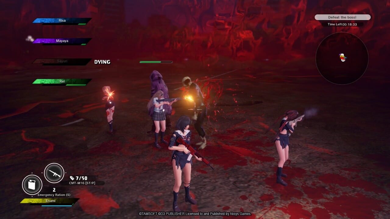 Screenshot for School Girl/Zombie Hunter