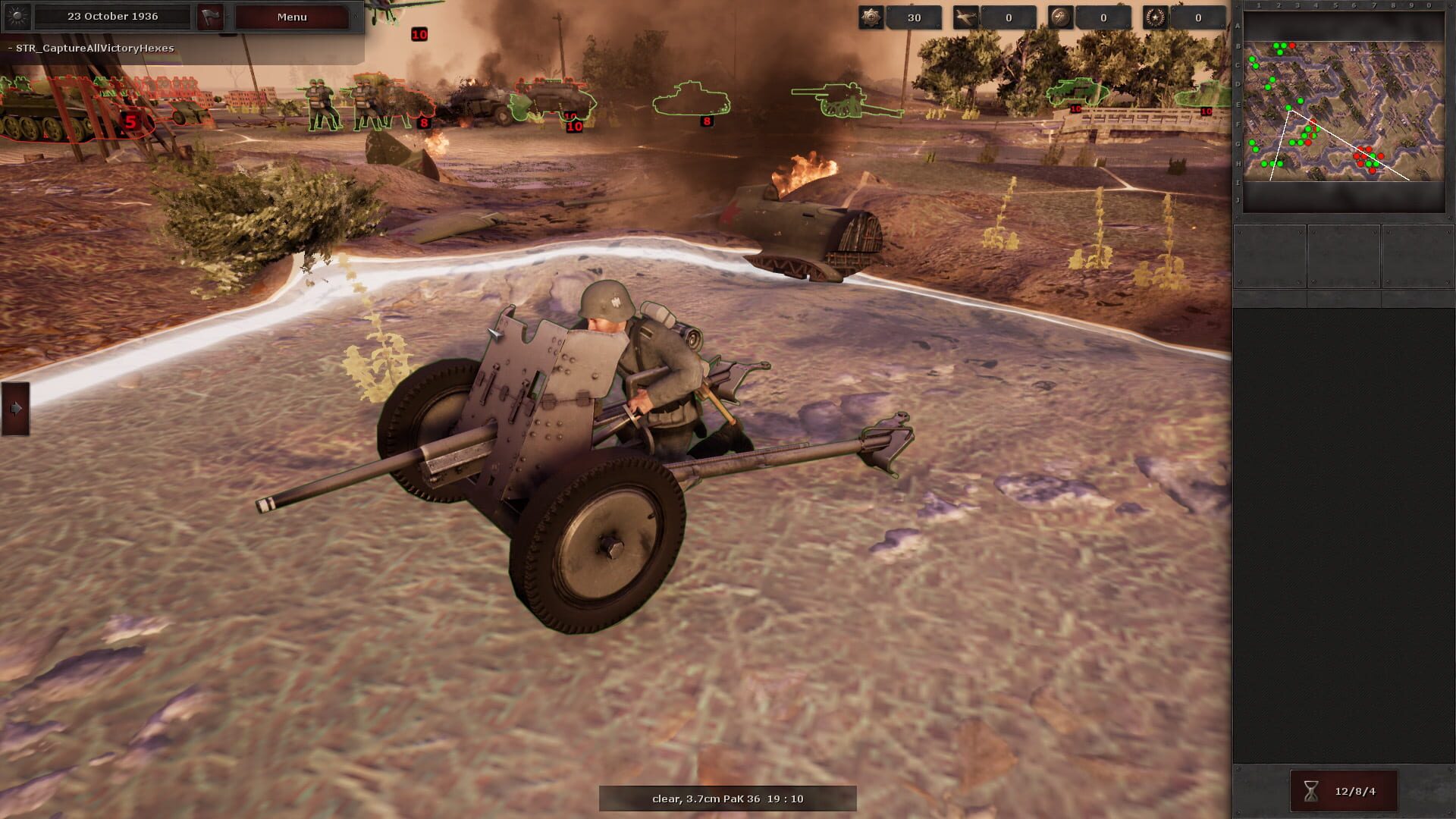 Screenshot for Panzer Strategy