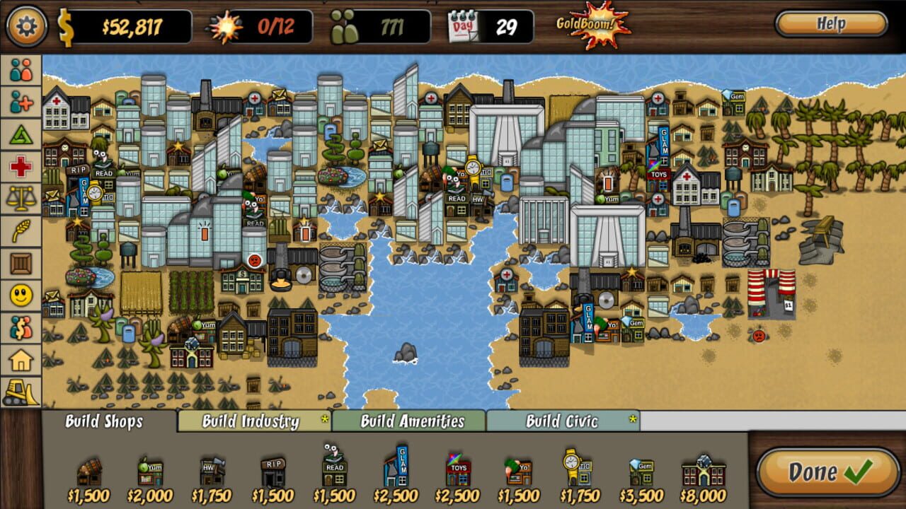 Screenshot for BoomTown! Deluxe
