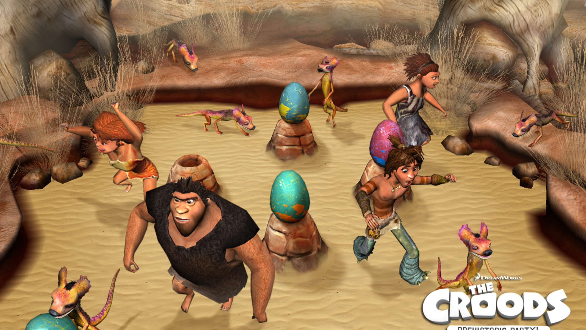 Screenshot for The Croods: Prehistoric Party!