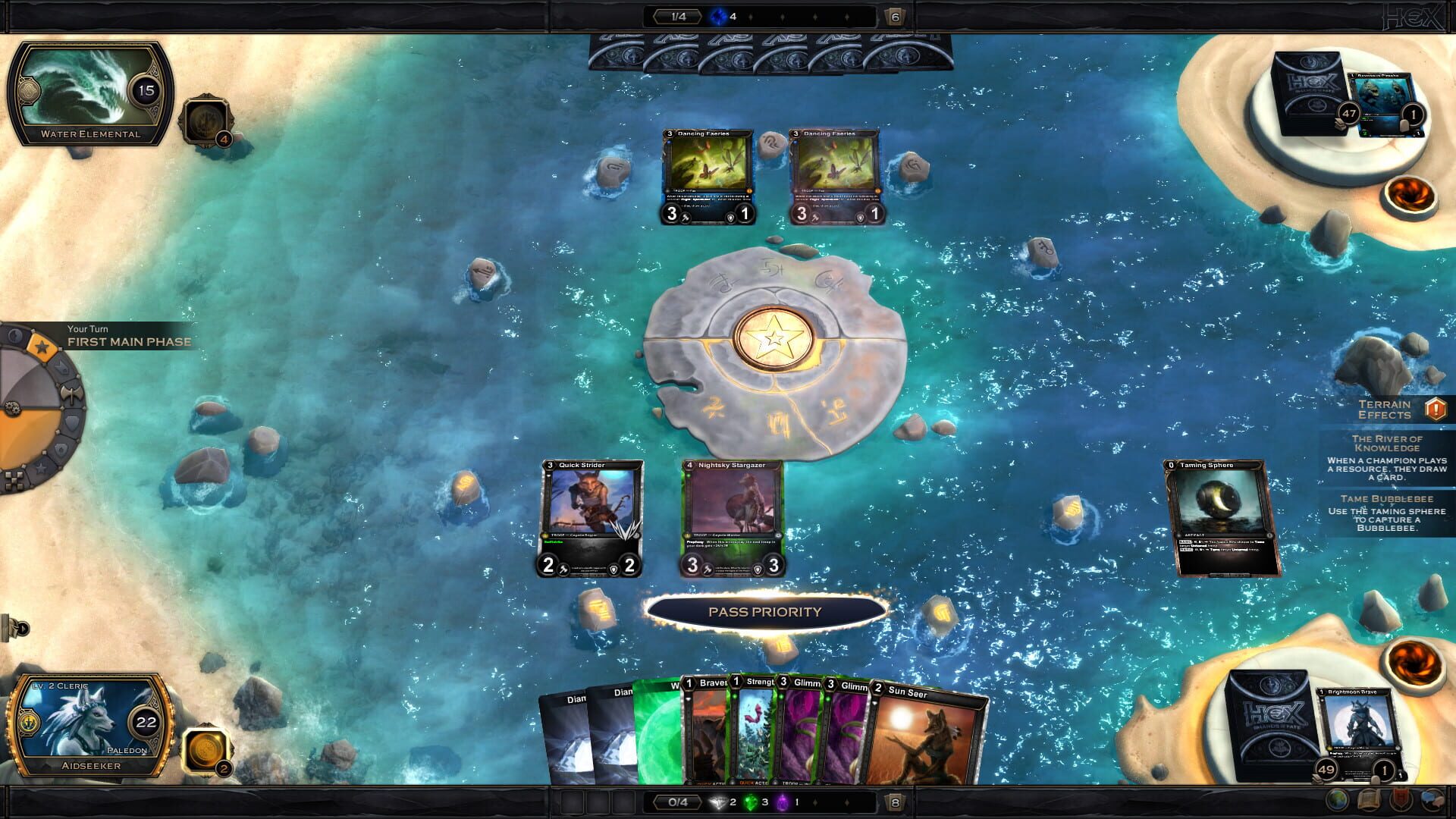 Screenshot for HEX: Shards of Fate