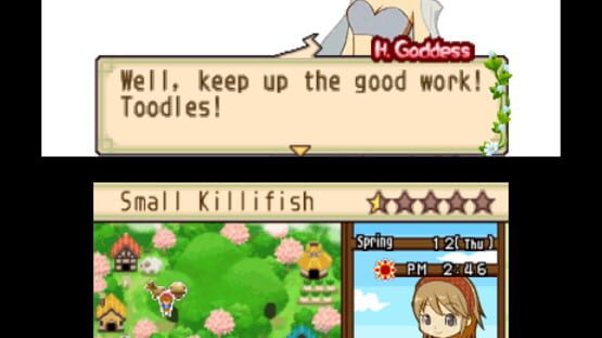 Screenshot for Harvest Moon: The Tale of Two Towns