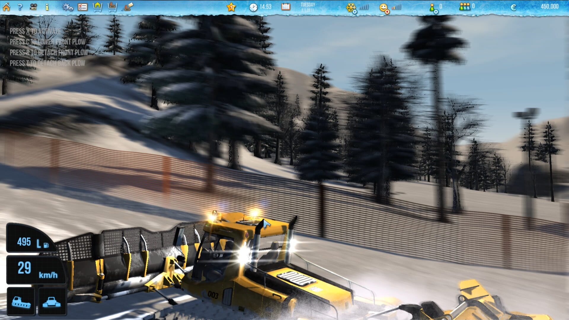 Screenshot for Ski-World Simulator