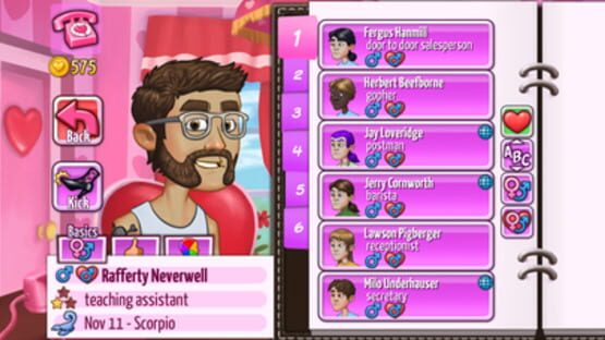 Screenshot for Kitty Powers' Matchmaker