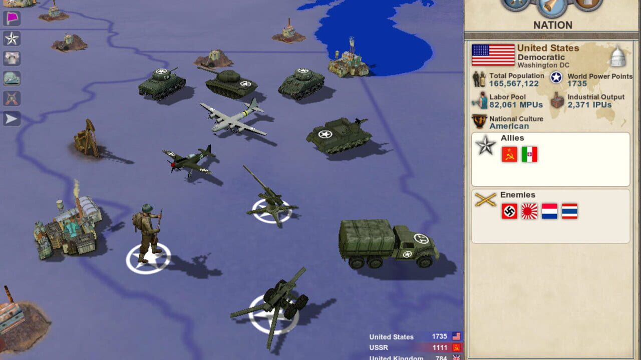 Screenshot for Making History: The Calm & The Storm