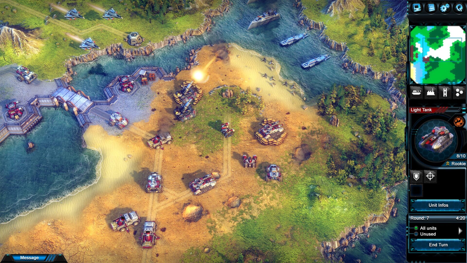 Screenshot for Battle Worlds: Kronos