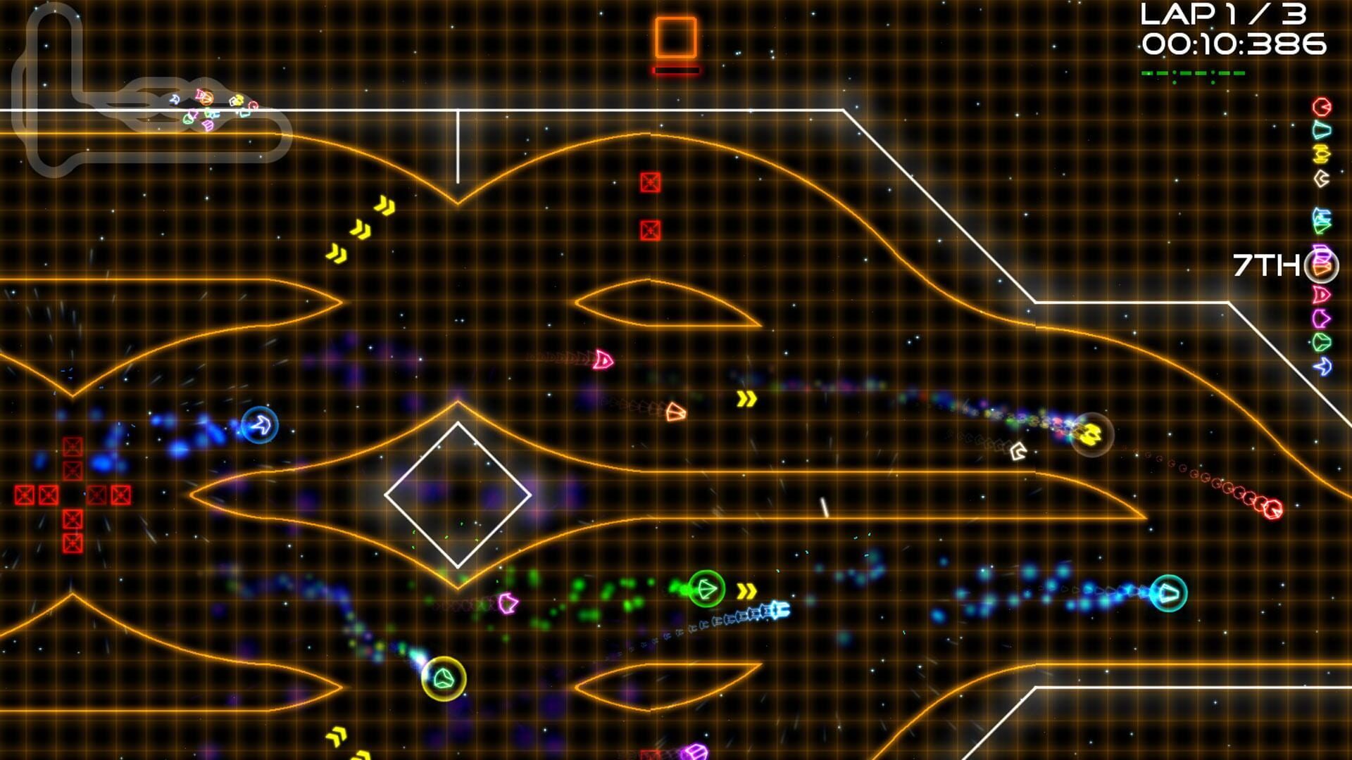 Screenshot for Super Laser Racer