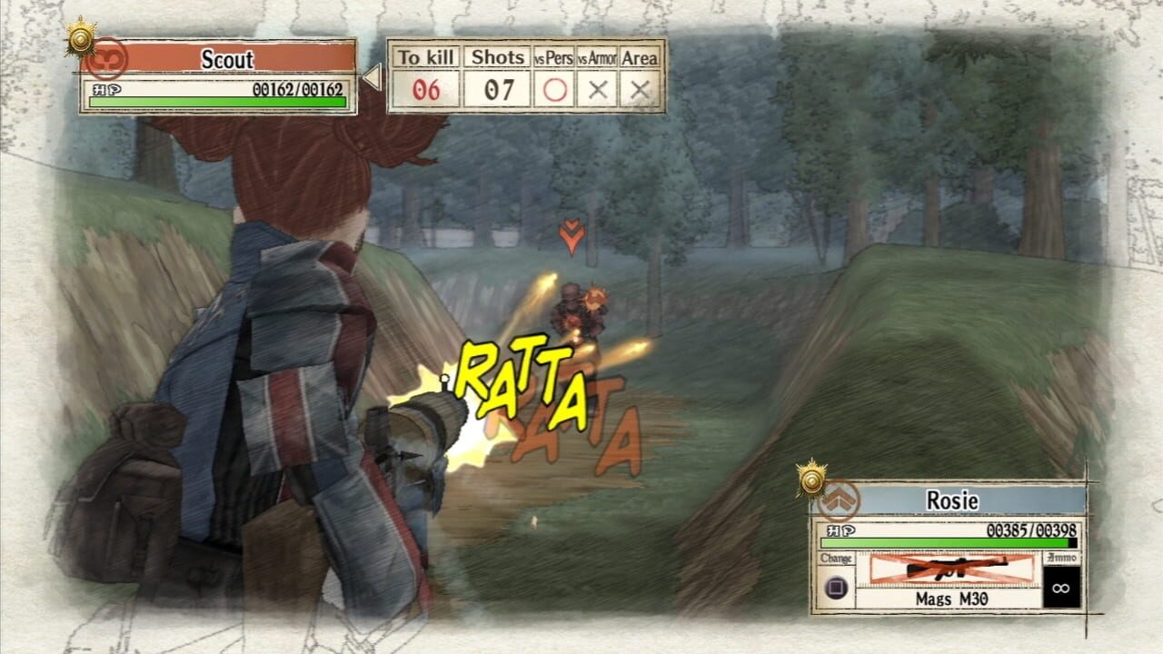 Screenshot for Valkyria Chronicles