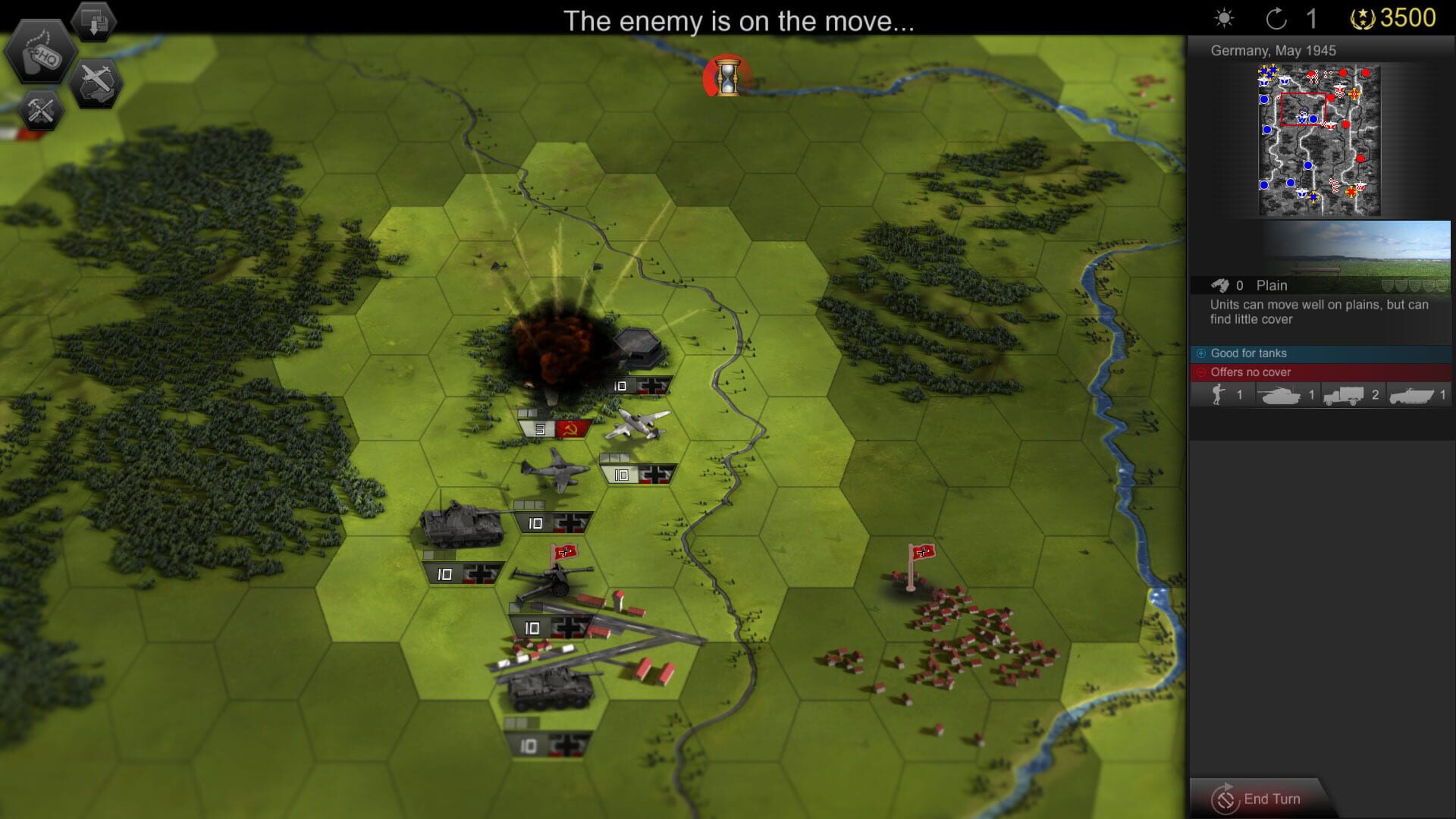 Screenshot for Panzer Tactics HD