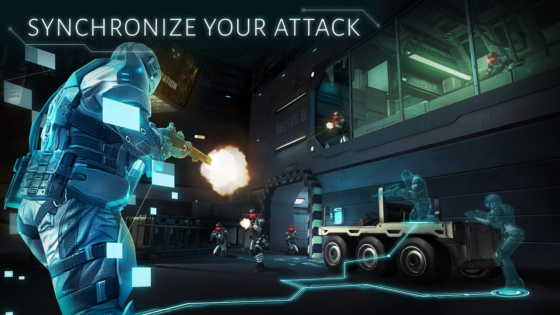 Screenshot for Ghost in the Shell: Stand Alone Complex - First Assault Online