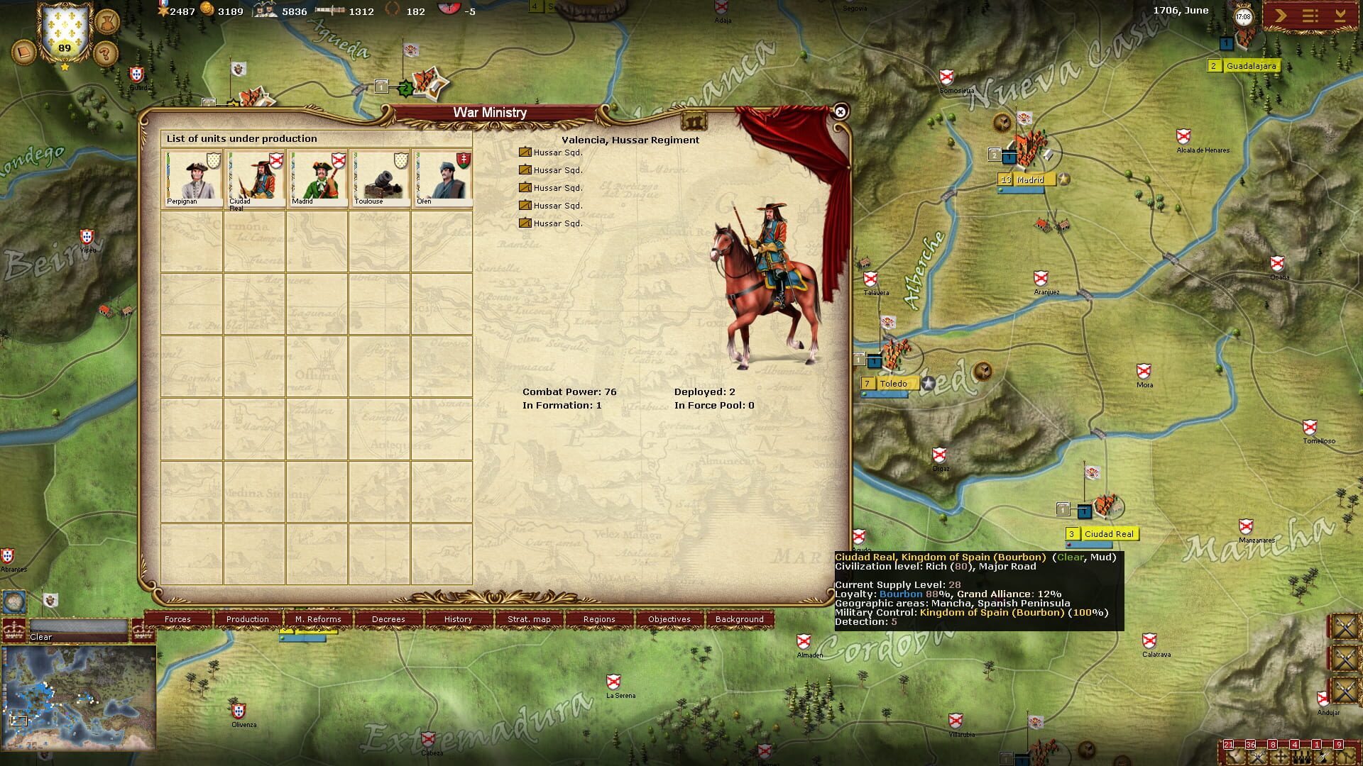 Screenshot for Wars of Succession
