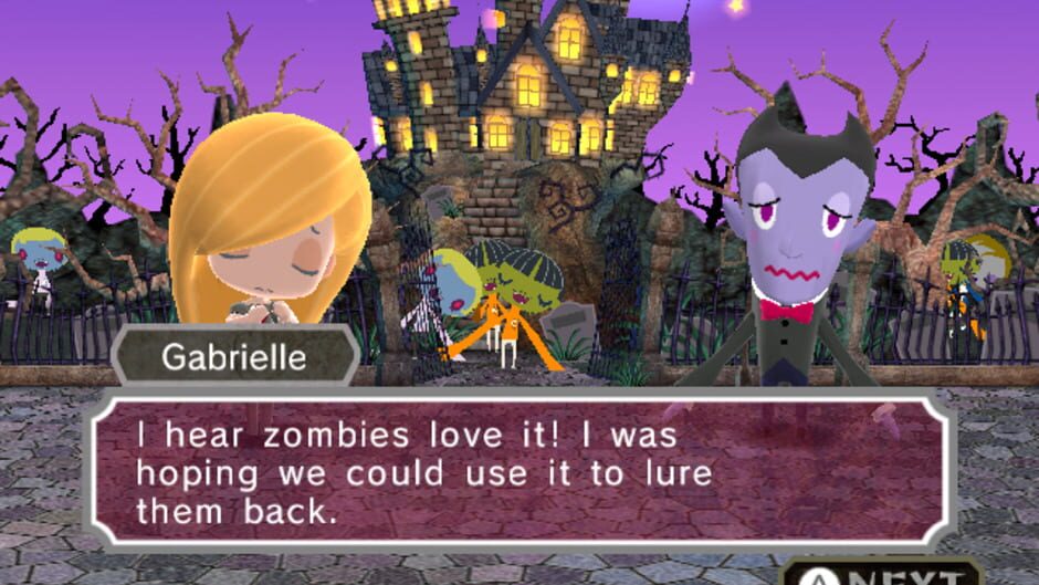 Screenshot for Gabrielle's Ghostly Groove: Monster Mix