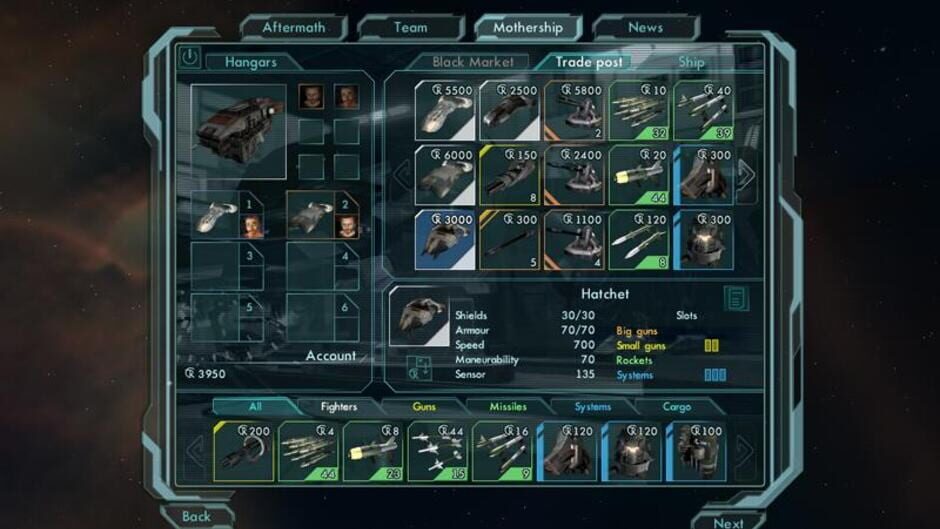Screenshot for Star Wolves
